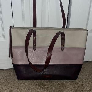 Purple Fossil purse